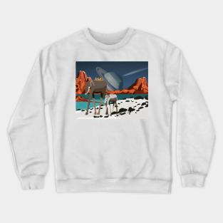 Space Elephants Crewneck Sweatshirt